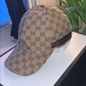 Original GG Canvas Baseball Hat with Web